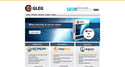 Desktop Screenshot of gleg.net