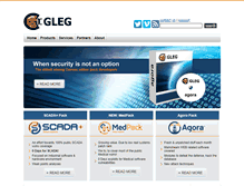 Tablet Screenshot of gleg.net